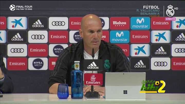 زيدان : أحترم برشلونة ولكن لن نقوم بالممر الشرفي