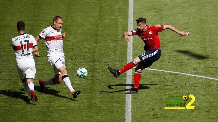فيديو: شتوتجارت يتقدم على بايرن ميونخ بهدفين في الشوط الأول