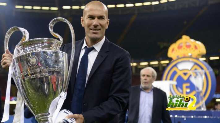 زيدان : العمل والموهبة سر ريال مدريد