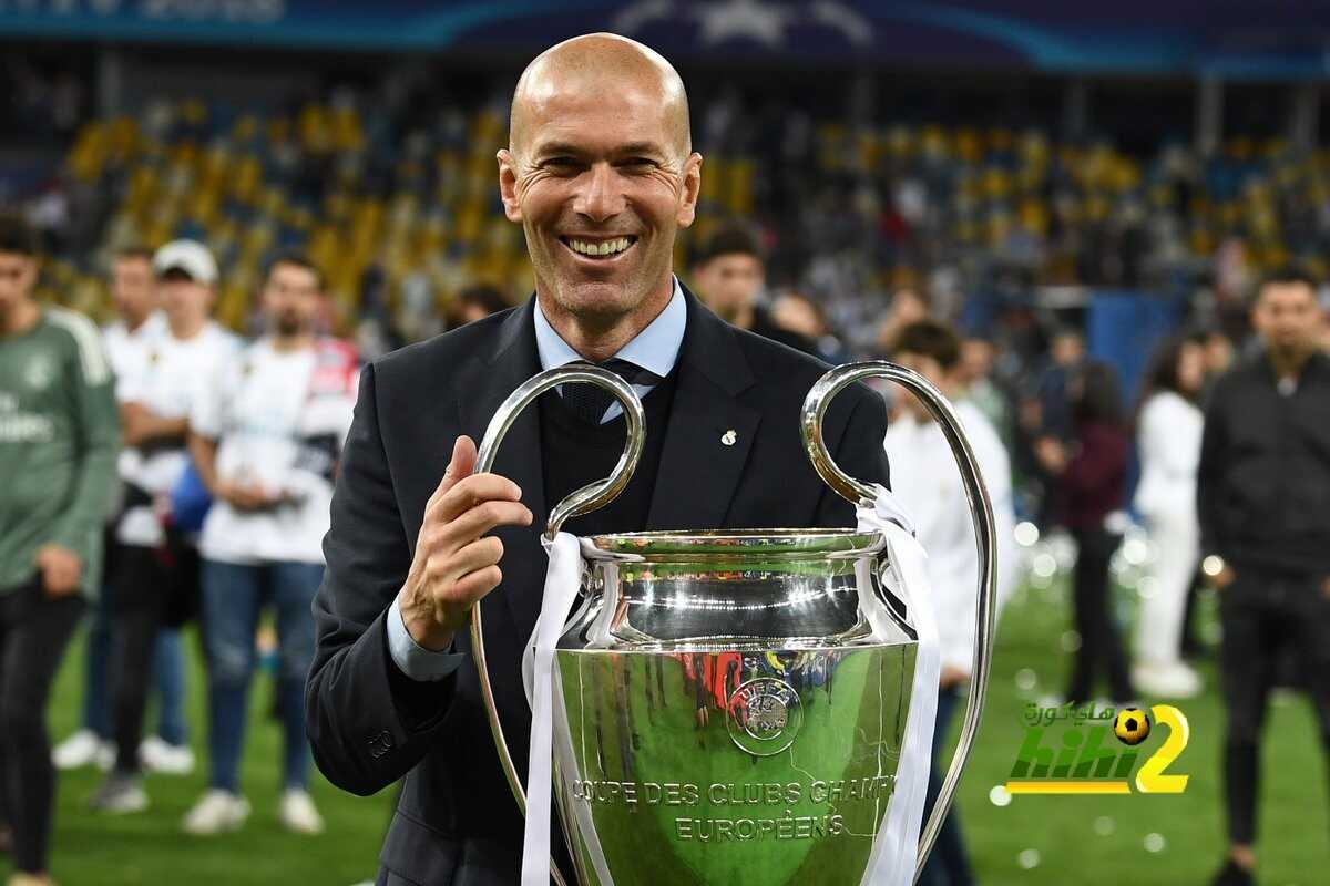 زيدان يفوز بكأس جديد كل 97 يوما مع مدريد