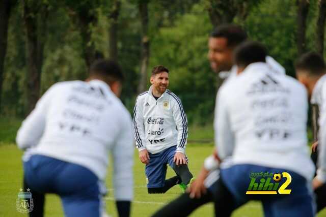 🔴 ميسي خلال التدريب الأول للمُنتخب الأرجنتيني في روسيا
