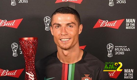 رونالدو : سعيد لإختياري كأفضل لاعب أمام إسبانيا