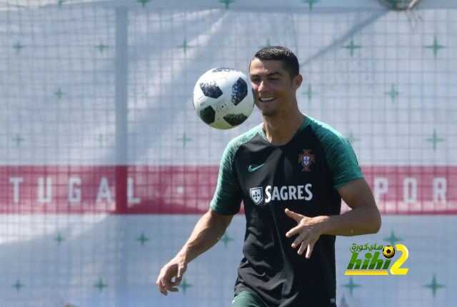 رونالدو من تدريبات المنتخب البرتغالي