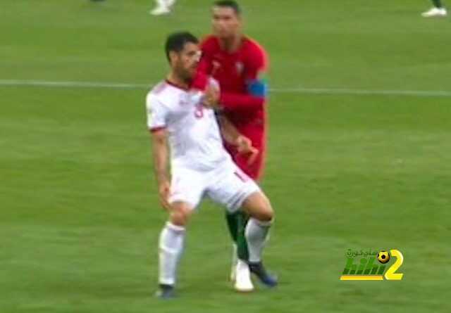 رونالدو لم يطرد لانه نجم ؟؟!