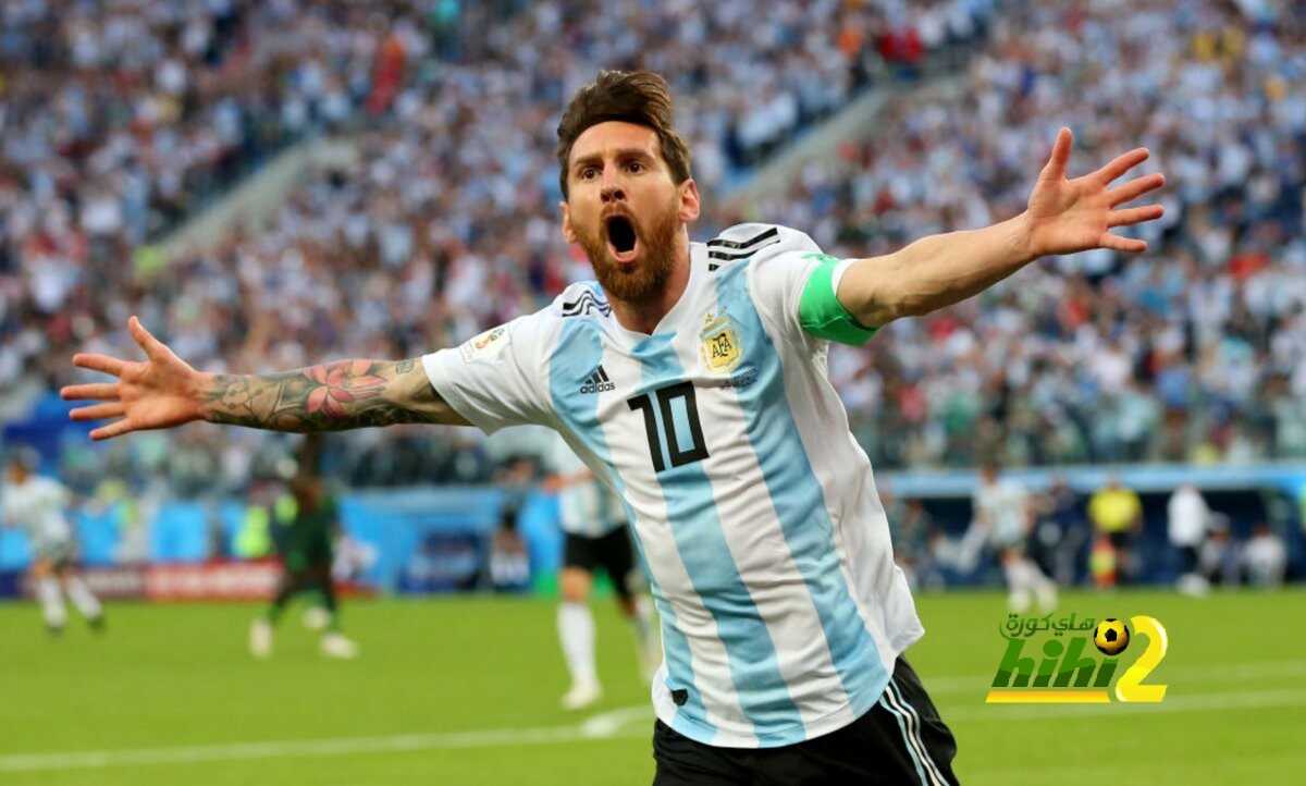 ميسي يدون على أول هدف له في مونديال روسيا