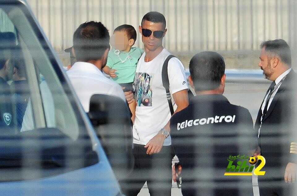 رونالدو يصل تورينو للمشاركة بمران يوفنتوس