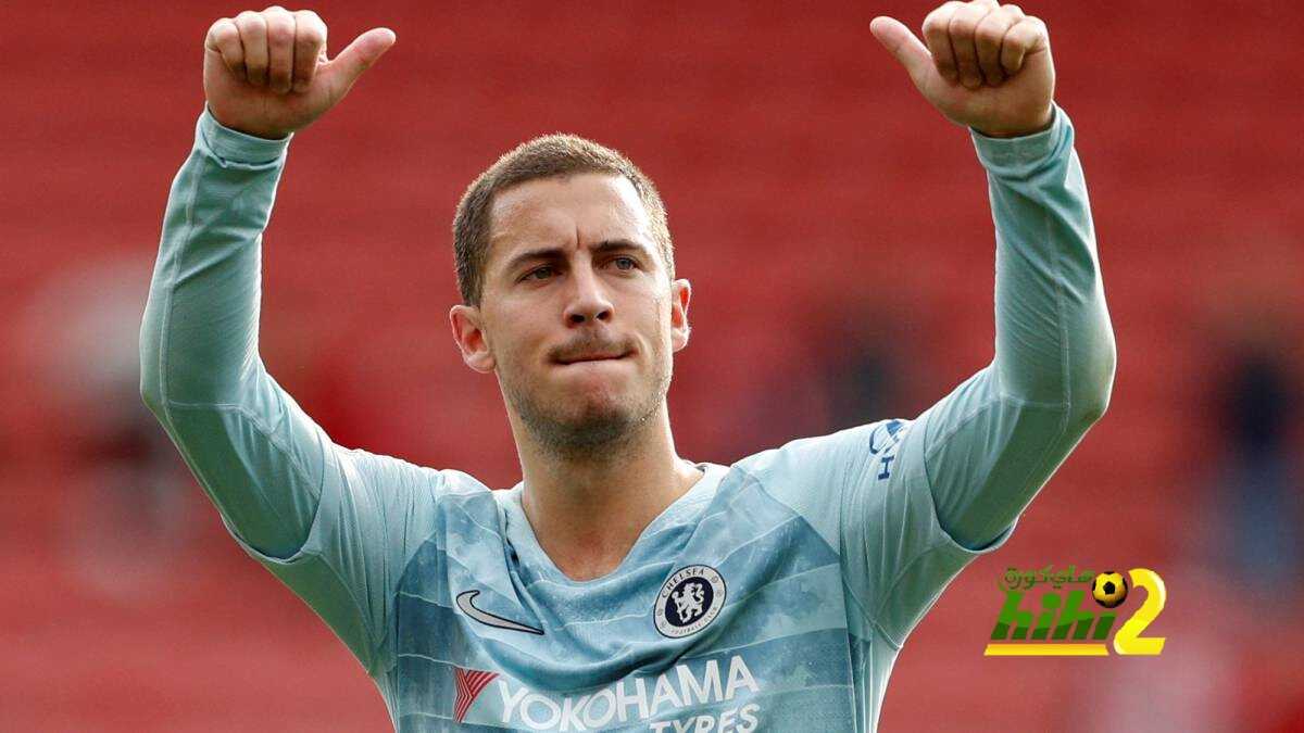 جماهير ريال مدريد تضغط على بيريز لضم هازارد فى يناير