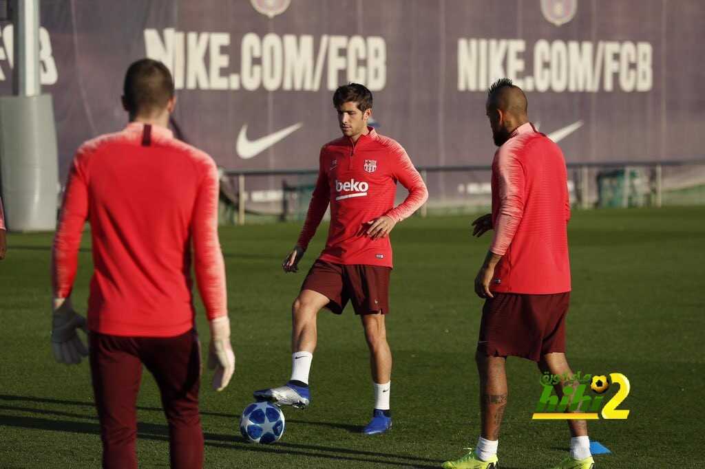 صور : آخر استعدادات برشلونة لمواجهة انتر ميلان