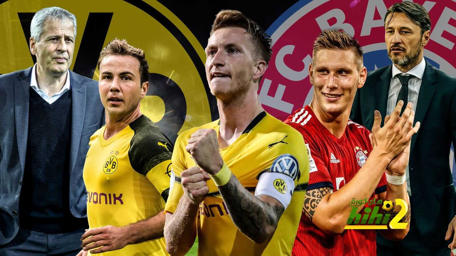 تشكيلة البايرن المتوقعة لكلاسيكو ألمانيا