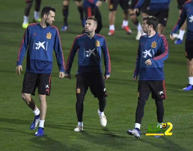 🔴 ثلاثي البلوغرانا خلال تدريبات المُنتخب الاسباني
