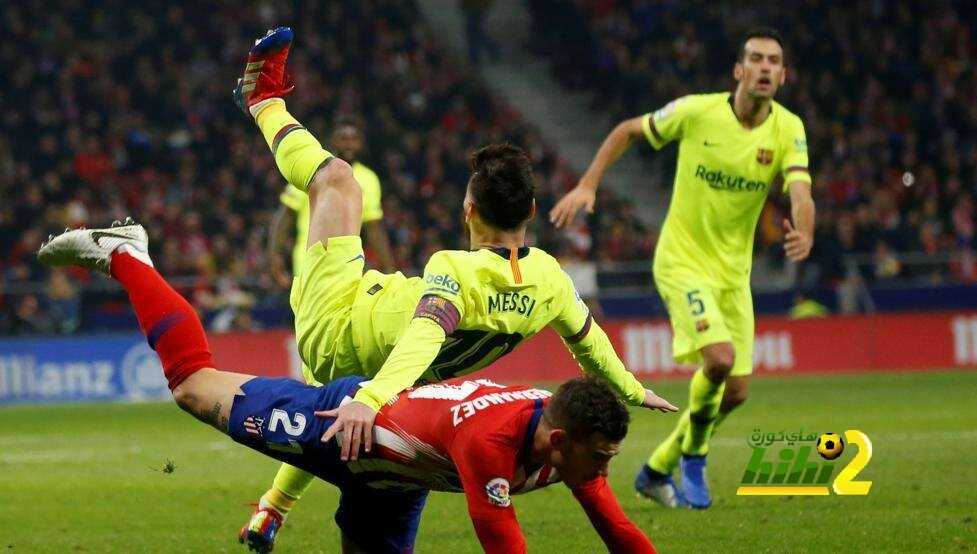 برشلونة يواصل سجلاته أمام أتليتكو مدريد للموسم التاسع تواليًا