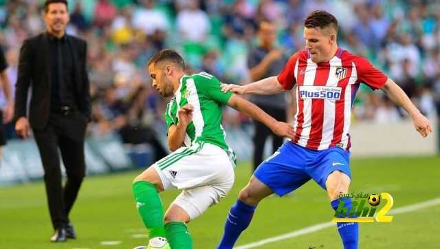 نهاية المباراة : أتليتكو مدريد × ريال بتيس