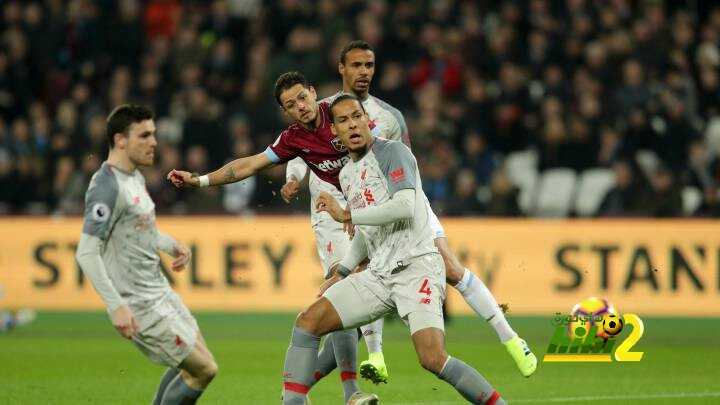 فيديو: وست هام يفرض التعادل على ليفربول في الشوط الأول