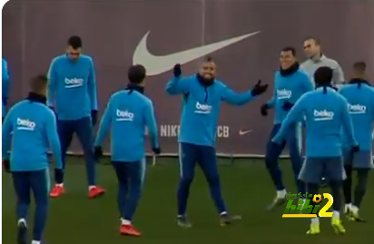 🔴اجواء مرحة  في التدريب الاخير لبرشلونة قبل الكلاسيكو