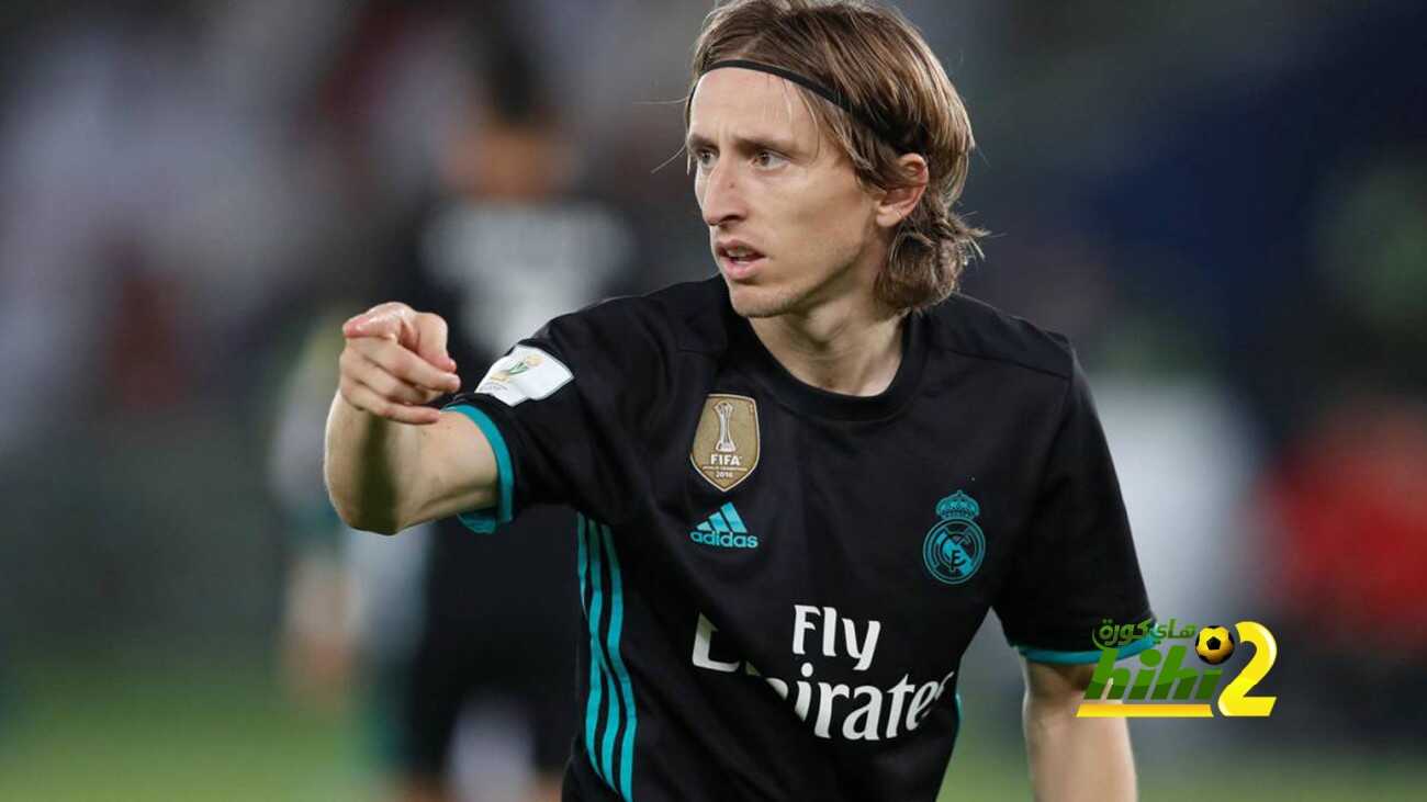 مودريتش يربع النتيجة