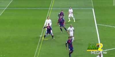 فيديو – الهندسة توضح موقف راموس من التسلل في هدف بنزيما أمام هويسكا