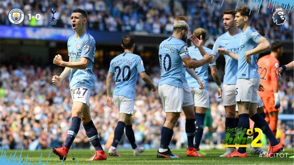 فيديو: مانشستر سيتي يتقدم على توتنهام بهدف في الشوط الأول