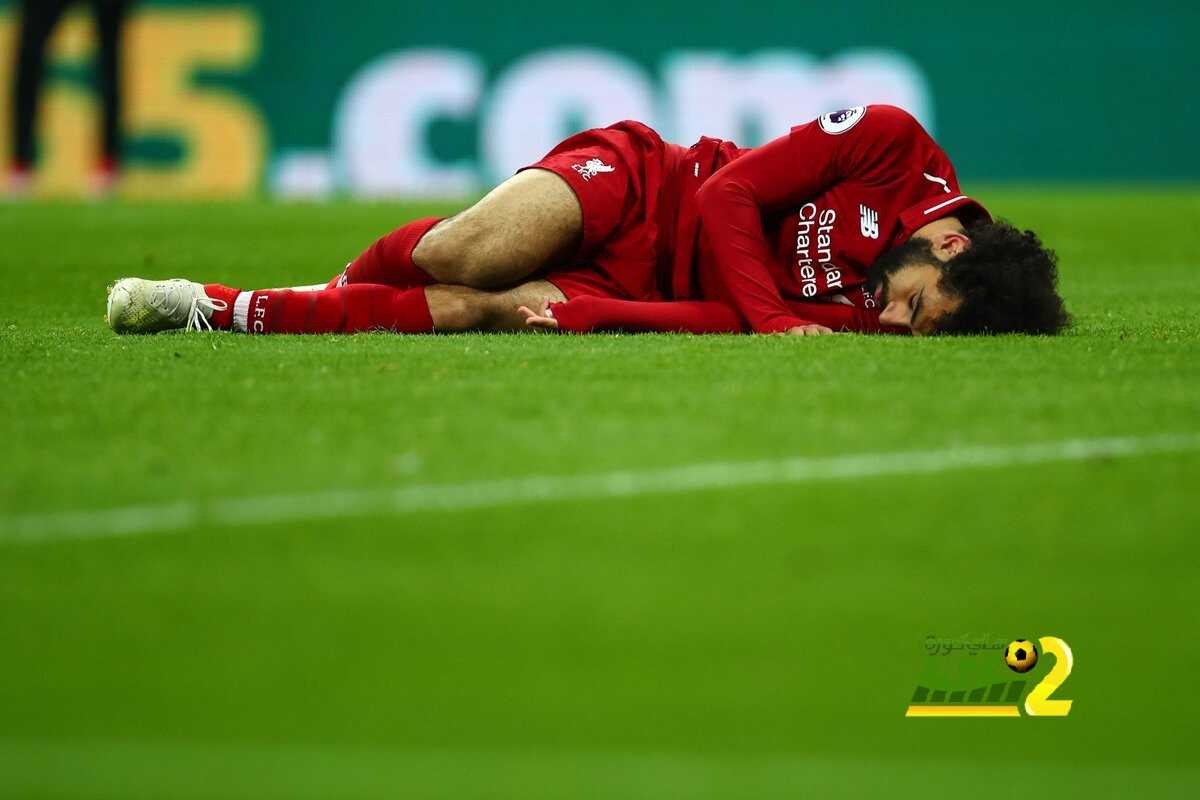 🔴 اصابة محمد صلاح باغماءة  خلال مباراة فريقه امام نيوكاسل