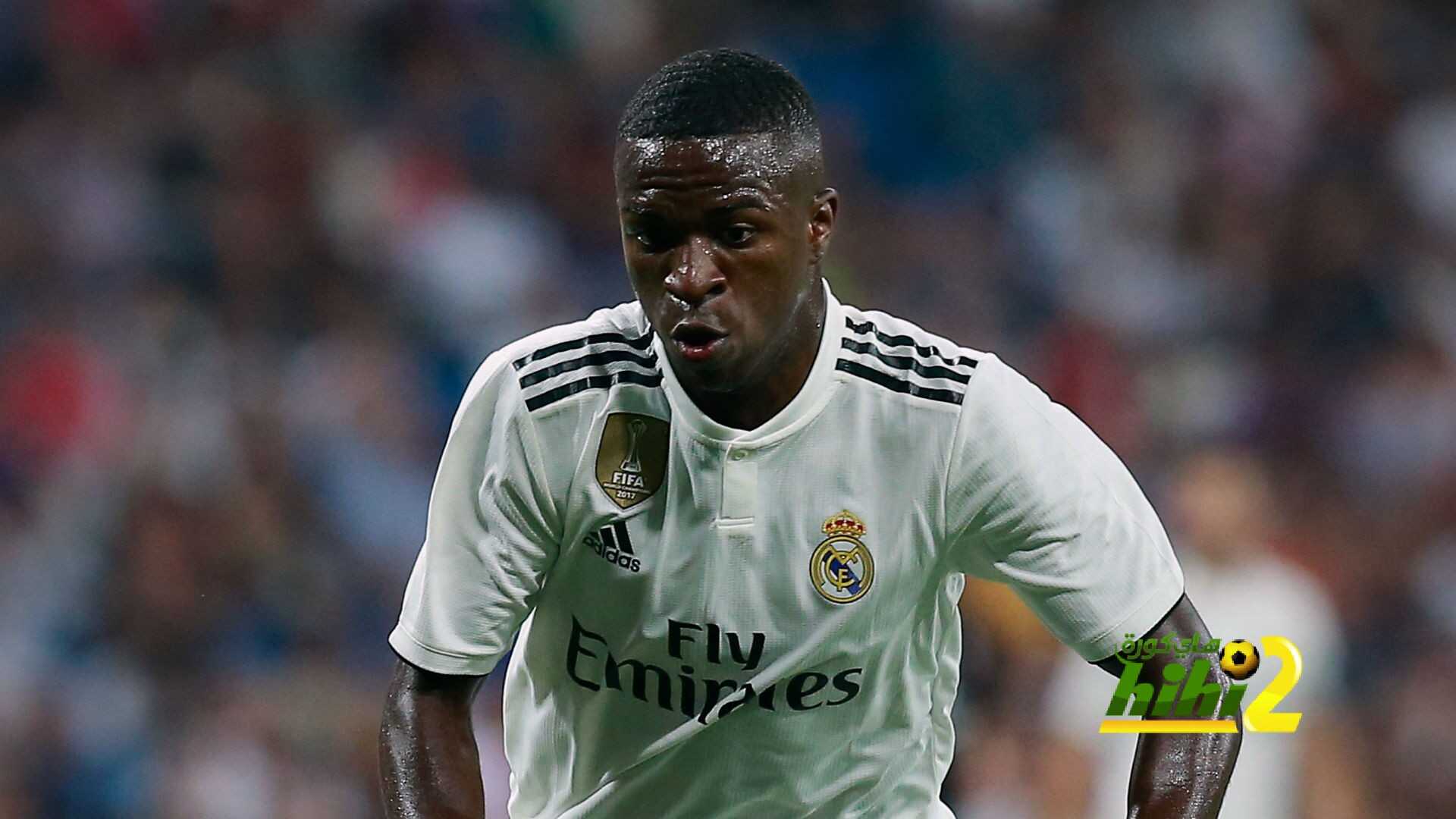 أرقام فينسوس مع ريال مدريد