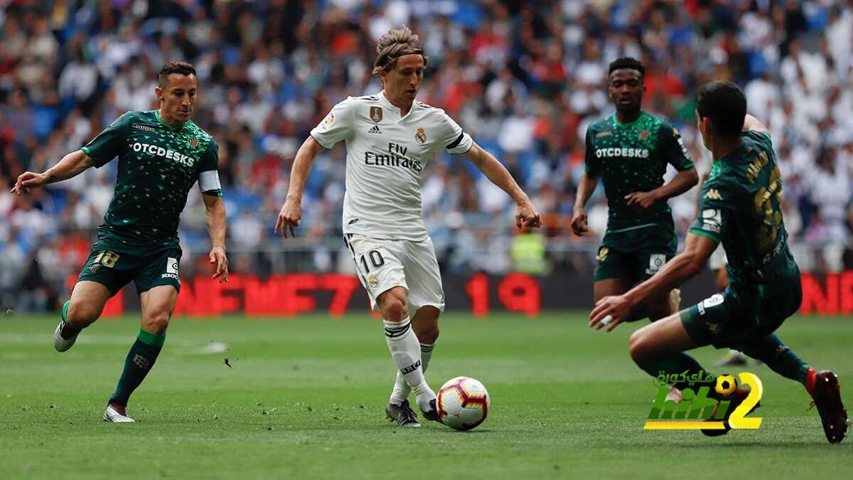 مودريتش يصل للرقم 200 مع الريال