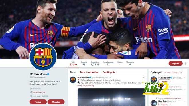 بالأرقام: برشلونة يسجل تفوقاً كبيراً في التواصل الإجتماعي