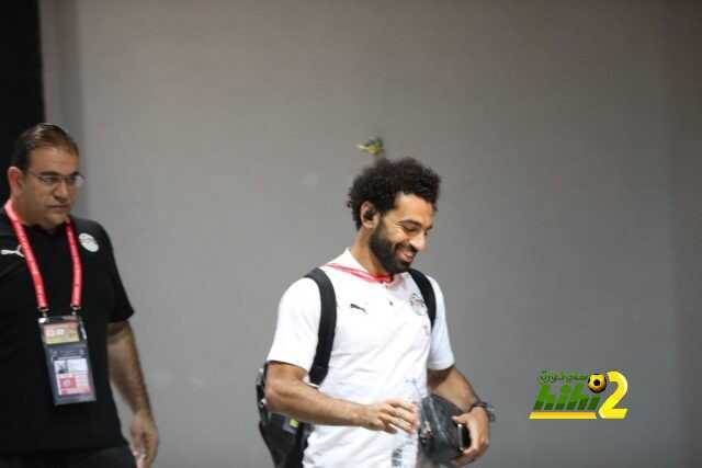صور : وصول لاعبي المنتخب المصري إلى الملعب