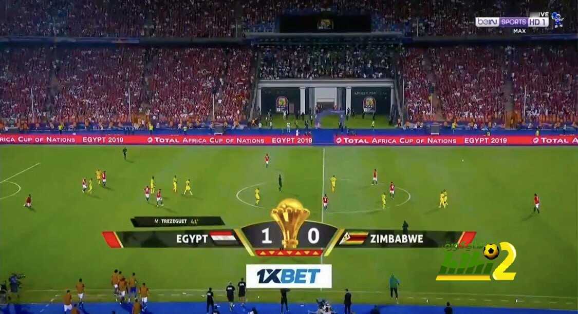 تريزغيه يفتتح التسجيل للمنتخب المصري