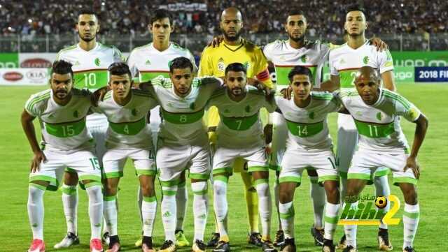 عاجل : التشكيلة الرسمية لمنتخب الجزائر ضد كينيا