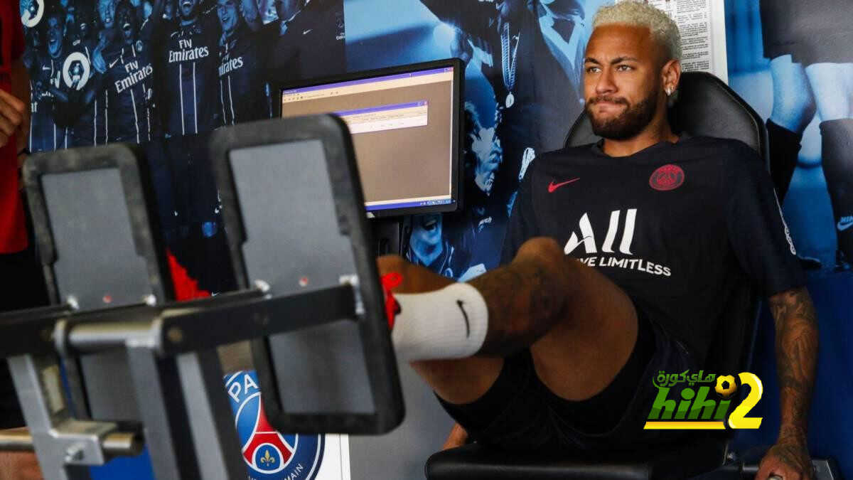 قلق في برشلونة بسبب قدم نيمار