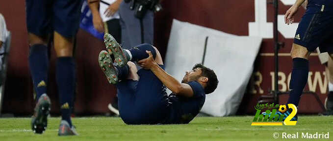 رسميًا : اسينسو مصاب بقطع الرباط الصليبي