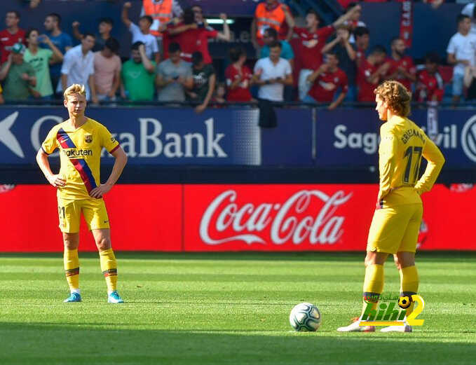 فيديو : أوساسونا يجبر برشلونة على إنهاء الشوط الأول متأخرا 0-1