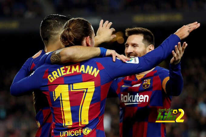 برشلونة ينهي الشوط الأول متقدما برباعية