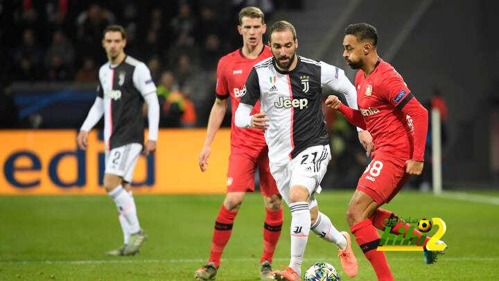 ليفركوزن ويوفنتوس بدون أهداف في الشوط الأول