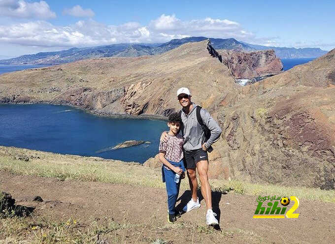 رونالدو يستغل وقته في استكشاف الجزر
