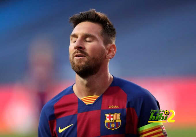 رقم سلبي لميسي مع برشلونة