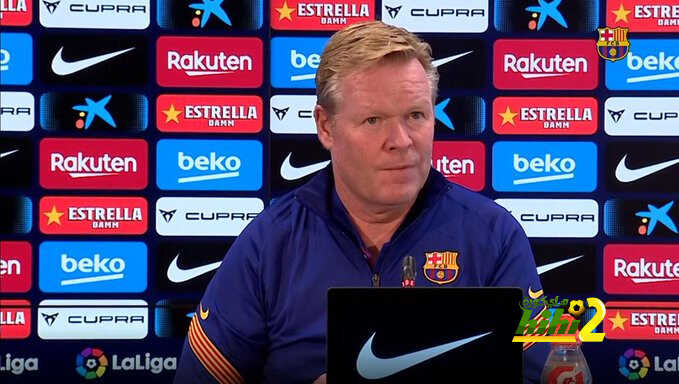 كومان يكشف موقف برشلونة من التعاقد مع جارسيا .!