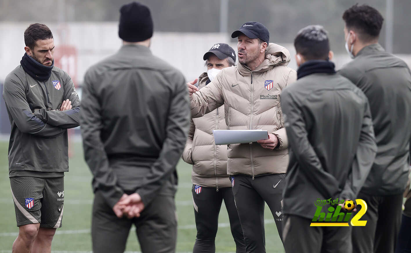 صور: أتلتيكو مدريد يضع اللمسات الأخيرة قبل لقاء غرناطة