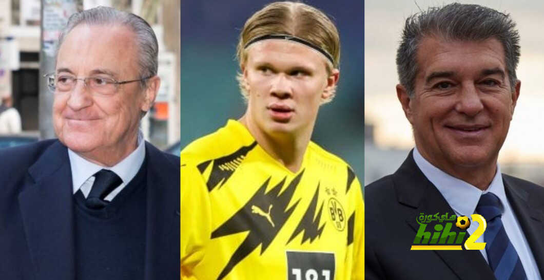 موقف ريال مدريد من فكرة خطف لابورتا توقيع هالاند لبرشلونة!