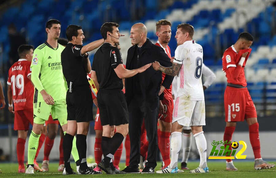 سبب غضب لاعبوا ريال مدريد الشديد من حكم مباراة إشبيلية