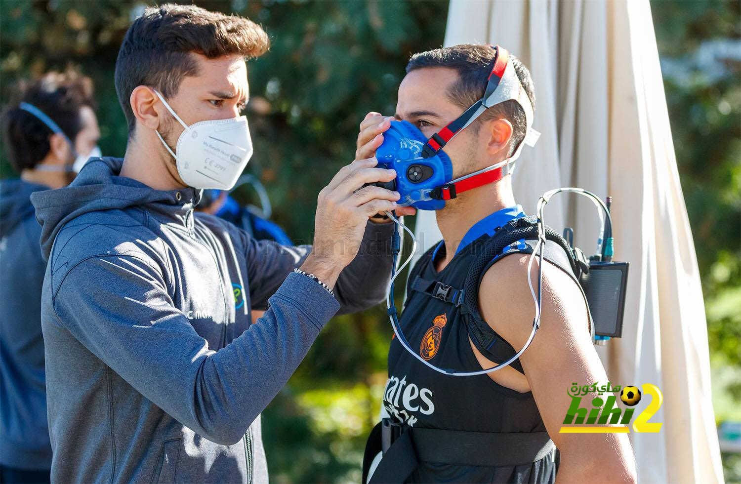 صورة.. ريال مدريد يعود للتدريبات بأحدث الأساليب العلمية