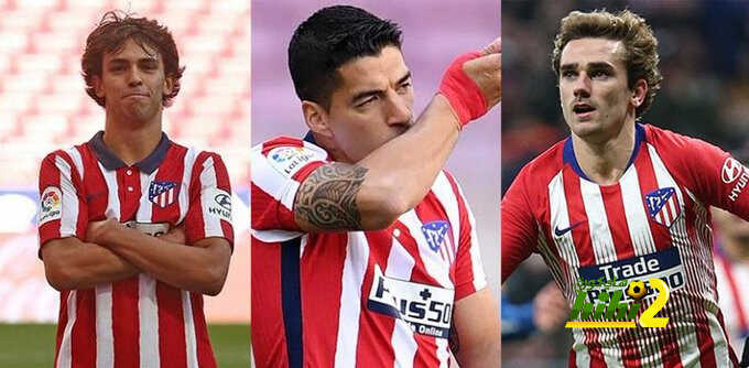 ثلاثي أتليتكو مدريد لأول مرة أمام ريال سوسيداد