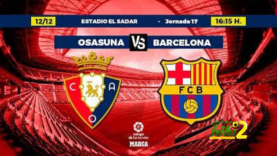 تشكيل ماركا المتوقع لبرشلونة أمام أوساسونا
