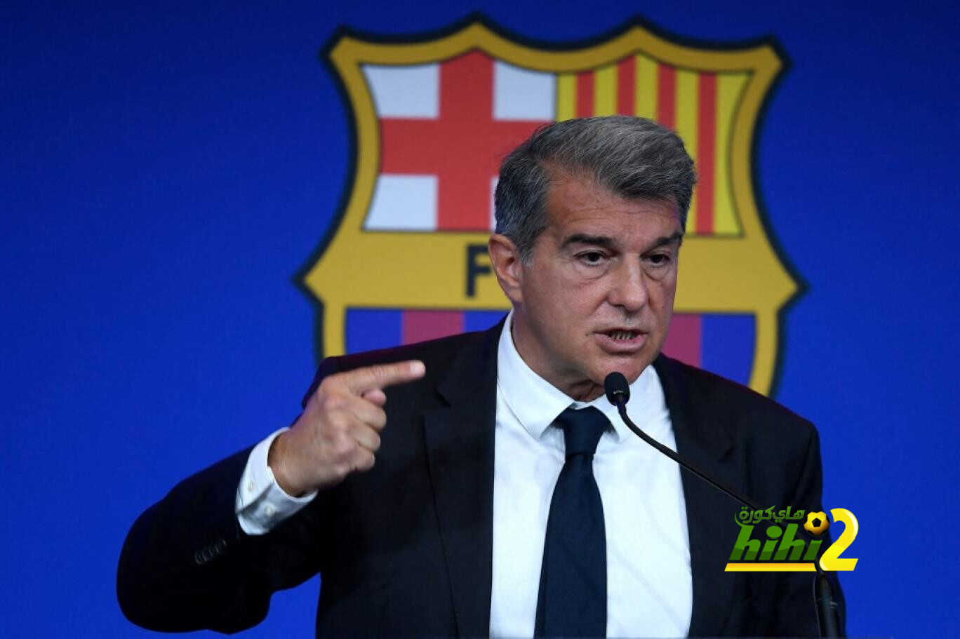 لابورتا يشعر بالقلق والإحباط من ريال مدريد
