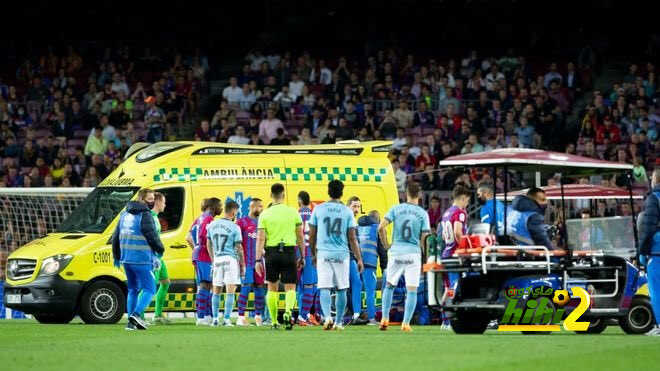 لقطة رائعة من أطباء سيلتا فيجو مع لاعب برشلونة