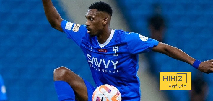 تقييم لاعبو الهلال في الشوط الأول أمام التعاون