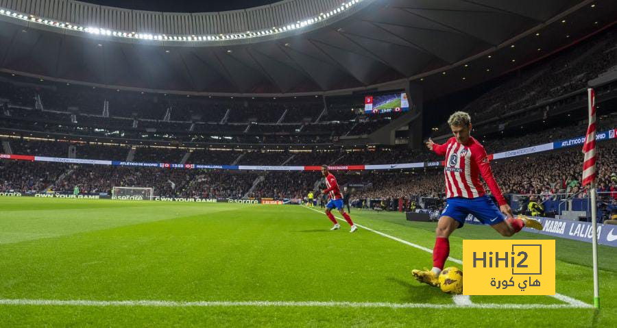 عدد الحضور الجماهيري في مباراة أتلتيكو مدريد أمام مايوركا