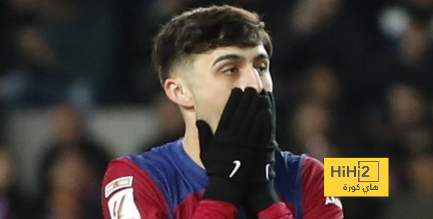 نسبة غياب بيدري عن برشلونة في كل موسم
