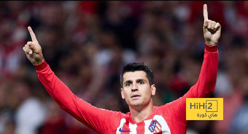 أرقام موراتا بقميص أتليتكو مدريد هذا الموسم