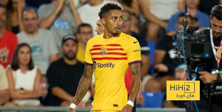 رافينيا يفتتح أهداف برشلونة أمام خيتافي