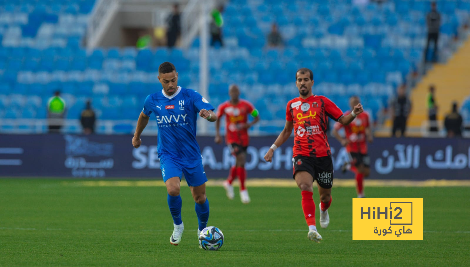 إحصائيات لودي في 45 دقيقة بين الهلال والرياض